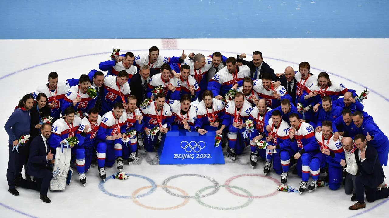 Slovenský hokej sa dočkal: Získal historicky prvú olympijskú medailu!