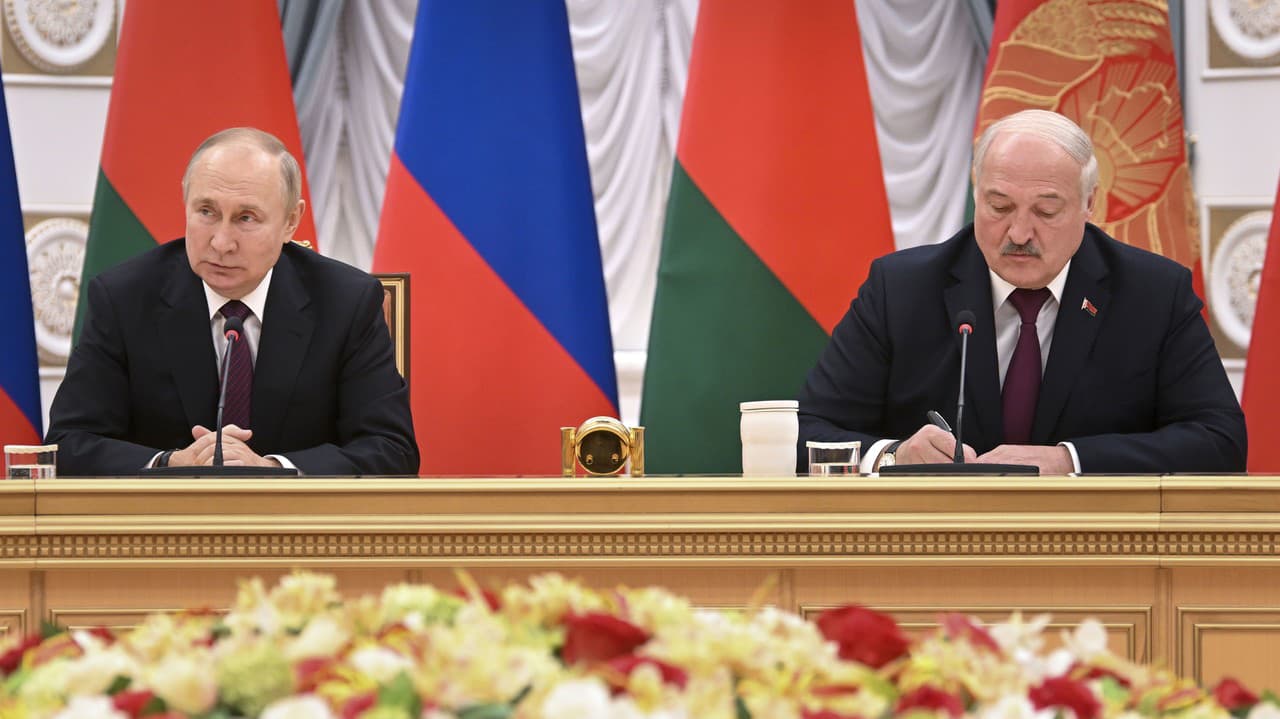 Putin a Lukašenko sa stretli v Minsku: Zmienke o Ukrajine sa vyhli