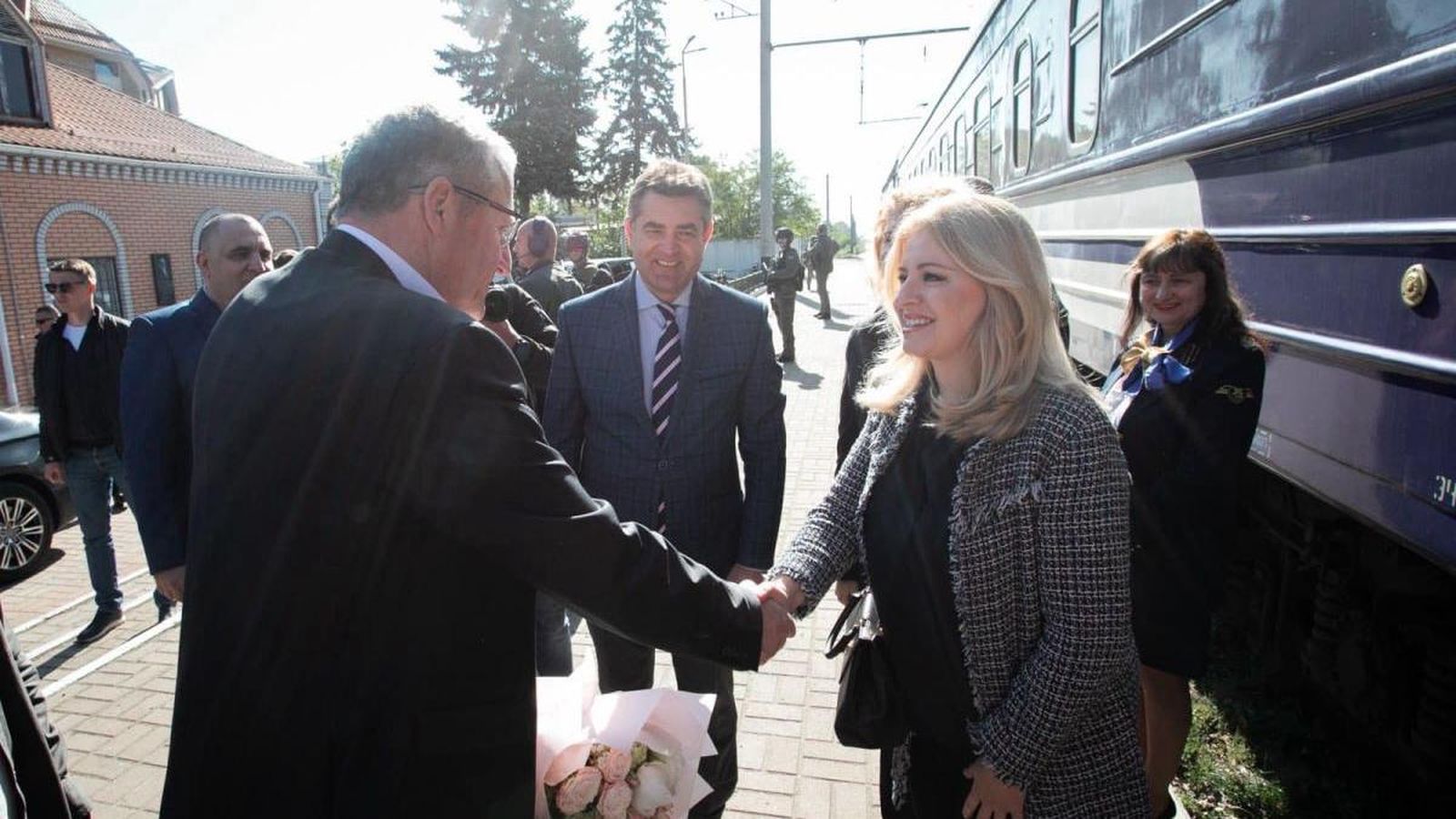 Prezidentka Zuzana Čaputová pricestovala do Kyjeva, je to jej rozlúčková návšteva